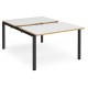 Adapt 1600mm Deep Sliding Top Back to Back Bench Desk